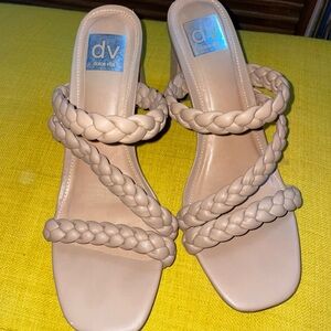 Dolce Vita Paily Braided Tan Sandals